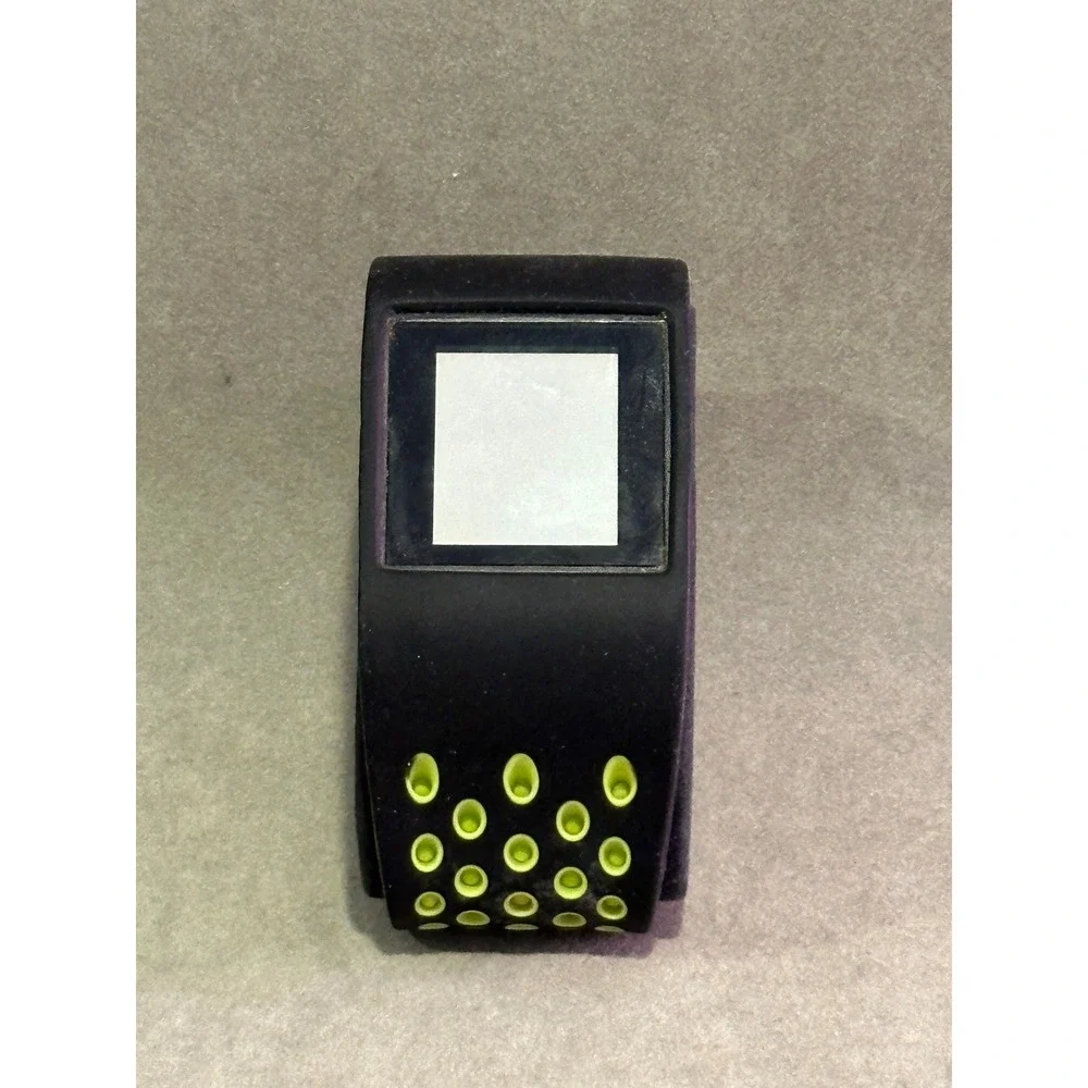 Fitbit Surge Black and Lime Green‎ Fitness Tracker with Perforated Silicone Band